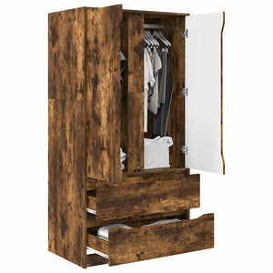 Kleiderschrank Geräucherte Eiche 79,5x49x156 cm