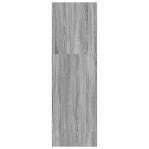 Grauer Kleiderschrank Sonoma, 79,5 cm