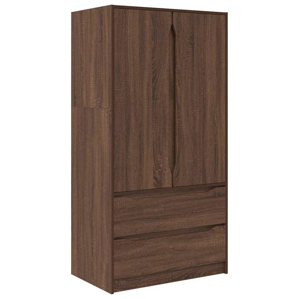 Kleiderschrank Braun Eichen-Optik 79,5x49x156cm