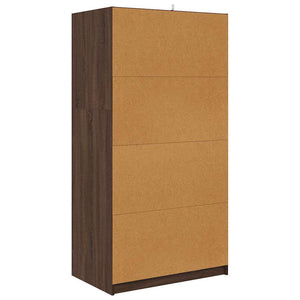Kleiderschrank Braun Eichen-Optik 79,5x49x156cm
