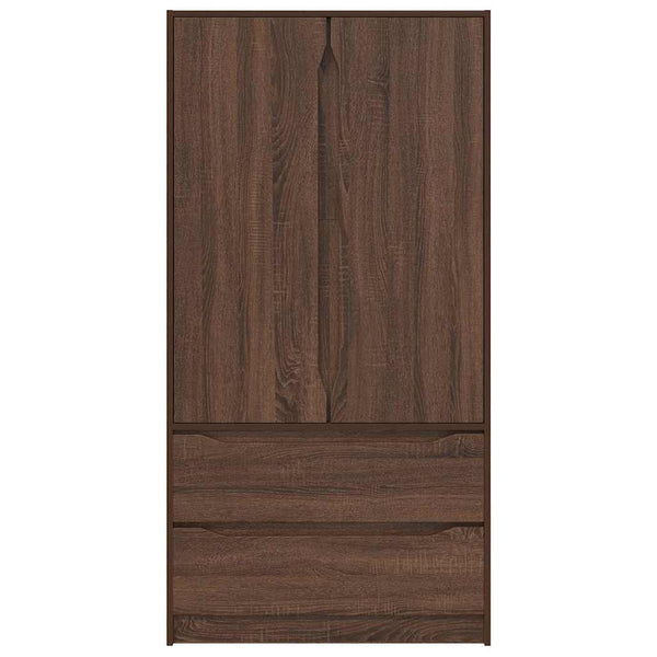 Kleiderschrank Braun Eichen-Optik 79,5x49x156cm