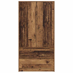 Kleiderschrank Altholz 79,5x49x156 cm