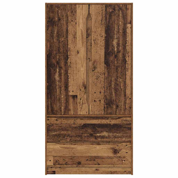 Kleiderschrank Altholz 79,5x49x156 cm