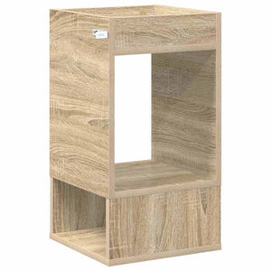 vidaXL Side Table Sonoma Oak 30 x 30 x 56 cm Engineered Wood