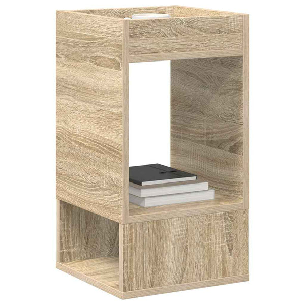 vidaXL Side Table Sonoma Oak 30 x 30 x 56 cm Engineered Wood