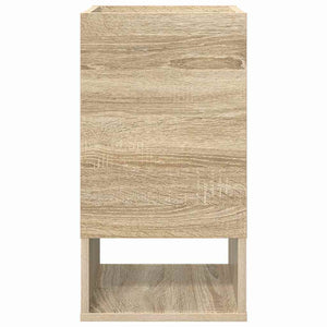 vidaXL Side Table Sonoma Oak 30 x 30 x 56 cm Engineered Wood