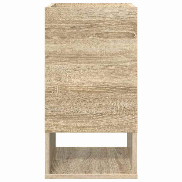vidaXL Side Table Sonoma Oak 30 x 30 x 56 cm Engineered Wood