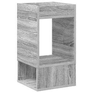 vidaXL Side Table 2 pcs Sonoma Grey 30 x 30 x 56 cm Engineered Wood