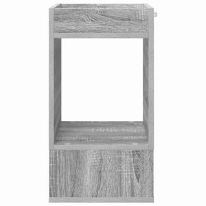vidaXL Side Table 2 pcs Sonoma Grey 30 x 30 x 56 cm Engineered Wood