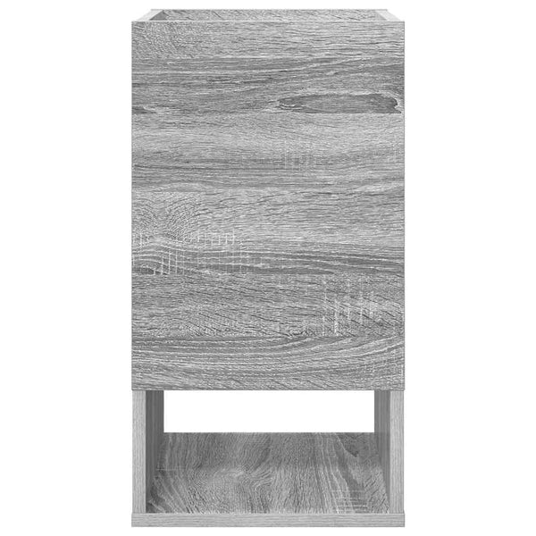 vidaXL Side Table 2 pcs Sonoma Grey 30 x 30 x 56 cm Engineered Wood