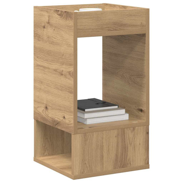 vidaXL Side Table Artisan Oak 30 x 30 x 56 cm Engineered Wood