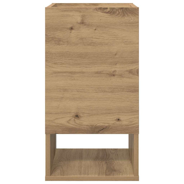 vidaXL Side Table Artisan Oak 30 x 30 x 56 cm Engineered Wood