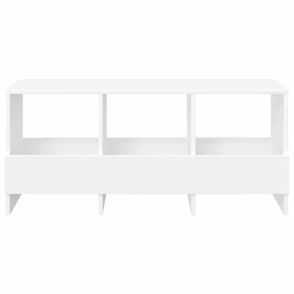 vidaXL Magazine Rack White 102 x 30 x 45 cm