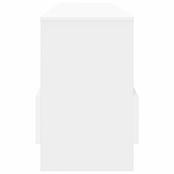 vidaXL Magazine Rack White 102 x 30 x 45 cm