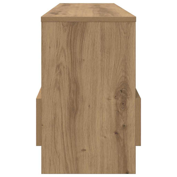 vidaXL Magazine Rack Artisan Oak 102 x 30 x 45 cm