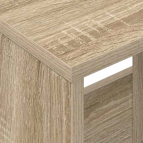 vidaXL Magazine Rack Sonoma Oak 35 x 30 x 45 cm