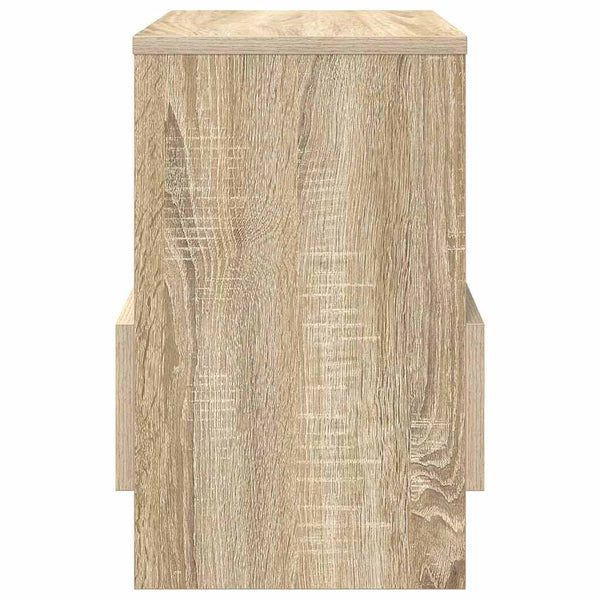 vidaXL Magazine Rack Sonoma Oak 35 x 30 x 45 cm