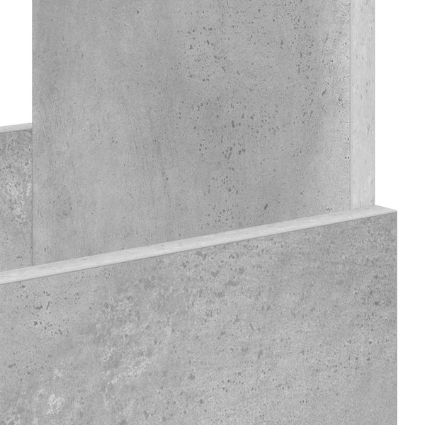 vidaXL Magazine Rack Concrete Gray 35 x 30 x 45 cm