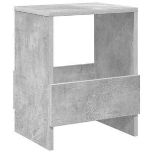 vidaXL Magazine Rack Concrete Gray 35 x 30 x 45 cm