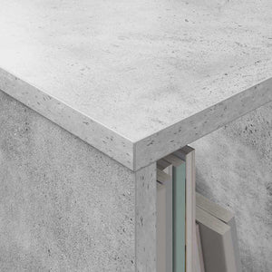 vidaXL Magazine Rack 2 pcs Concrete Grey 35 x 30 x 45 cm