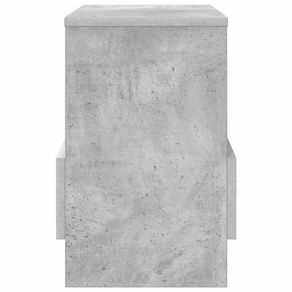vidaXL Magazine Rack 2 pcs Concrete Grey 35 x 30 x 45 cm