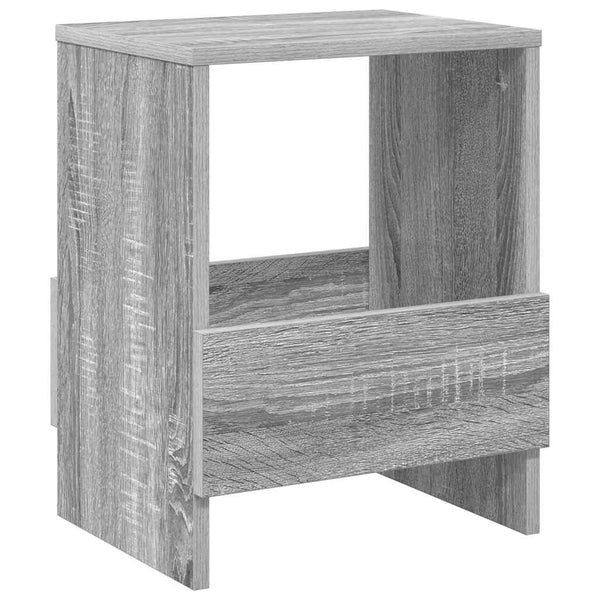 vidaXL Magazine Rack Sonoma Grey 35 x 30 x 45 cm