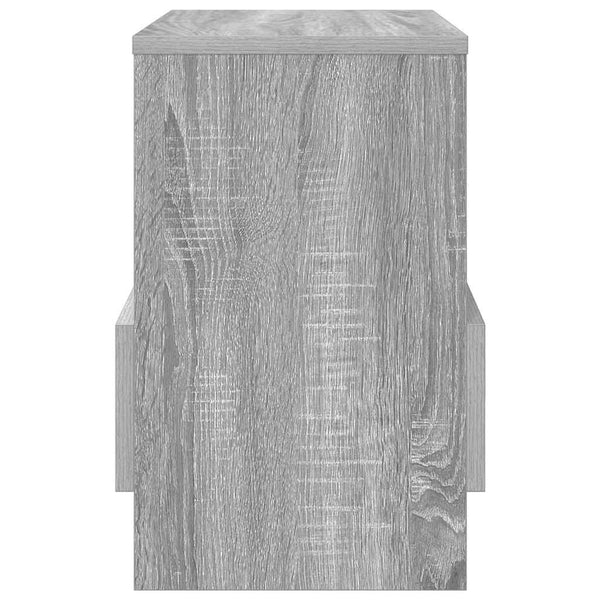 vidaXL Magazine Rack Sonoma Grey 35 x 30 x 45 cm