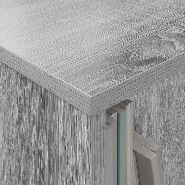 vidaXL Magazine Rack 2 pcs Grey Sonoma 35 x 30 x 45 cm
