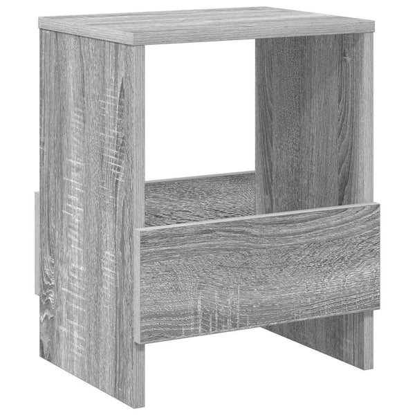 vidaXL Magazine Rack 2 pcs Grey Sonoma 35 x 30 x 45 cm