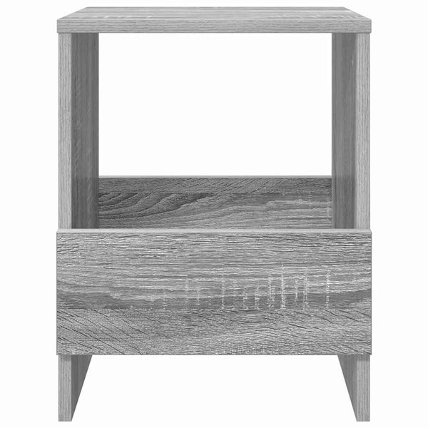 vidaXL Magazine Rack 2 pcs Grey Sonoma 35 x 30 x 45 cm