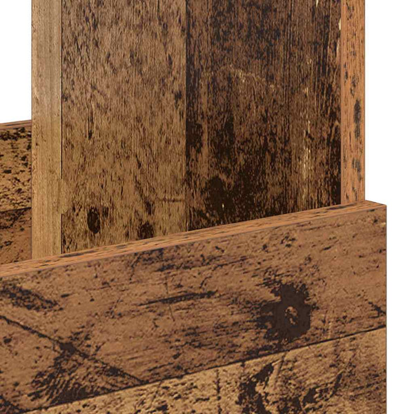 vidaXL Magazine Rack Reclaimed Wood 35 x 30 x 45 cm