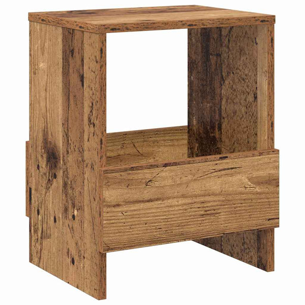 vidaXL Magazine Rack Reclaimed Wood 35 x 30 x 45 cm