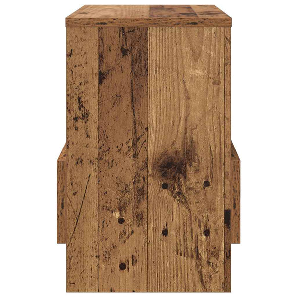 vidaXL Magazine Rack Reclaimed Wood 35 x 30 x 45 cm