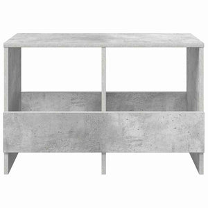 vidaXL Magazine Rack Concrete Grey 68.5 x 30 x 45 cm