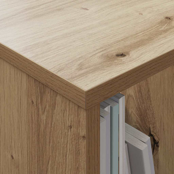 vidaXL Magazine Rack Artisan Oak 68.5 x 30 x 45 cm