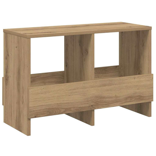 vidaXL Magazine Rack Artisan Oak 68.5 x 30 x 45 cm