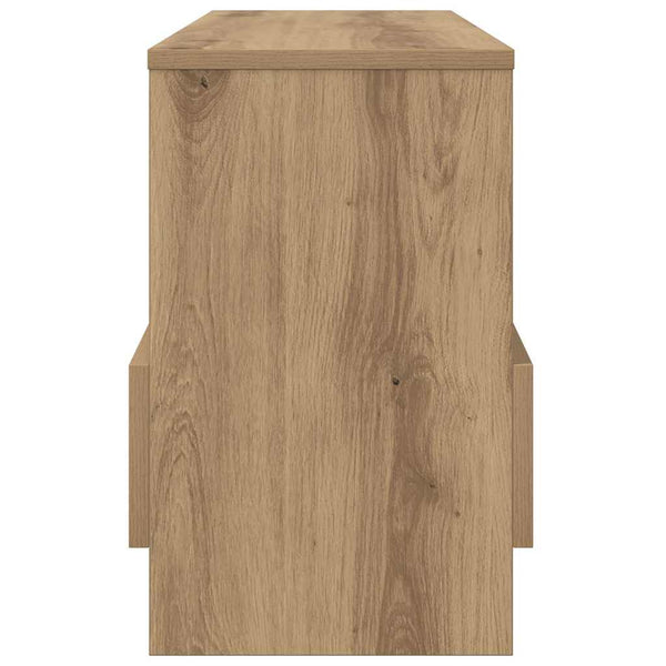 vidaXL Magazine Rack Artisan Oak 68.5 x 30 x 45 cm