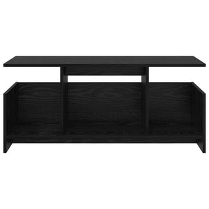 vidaXL TV Stand Black Oak-Look 102 x 35 x 45 cm Engineered Wood