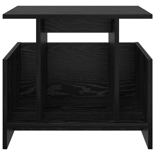 vidaXL TV Stand 2 pcs Black Oak Look 50 x 35 x 45 cm