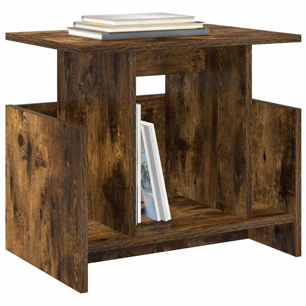 vidaXL TV Stands 2 pcs Smoked Oak 50 x 35 x 45 cm