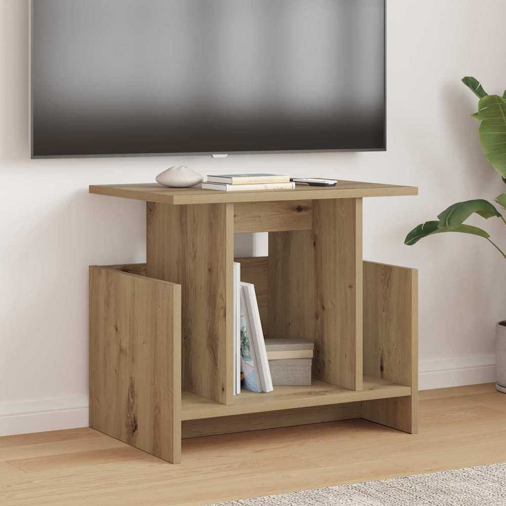 vidaXL TV Stand Artisan Oak 50x35x45 cm Engineered Wood