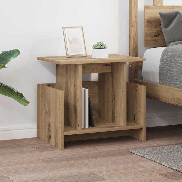 vidaXL TV Stand Artisan Oak 50x35x45 cm Engineered Wood