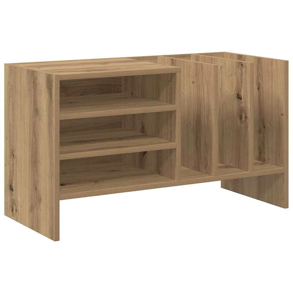 vidaXL Vinyl Record Cabinet with Shelf Artisan Oak 78.5 x 35 x 45 cm