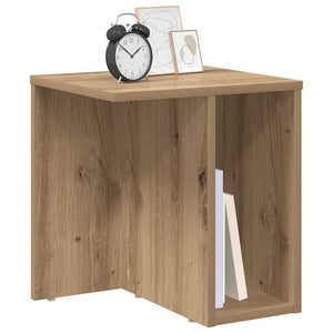 vidaXL Side Table Artisan Oak 37 x 32 x 40 cm Engineered Wood