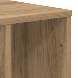 vidaXL Side Table 2 pcs Artisan Oak 37 x 32 x 40 cm Engineered Wood