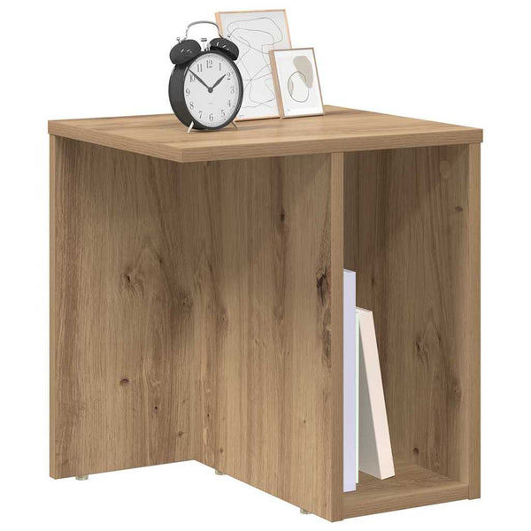 vidaXL Side Table 2 pcs Artisan Oak 37 x 32 x 40 cm Engineered Wood
