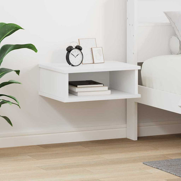 vidaXL Nightstand White 40 x 31 x 15 cm Engineered Wood