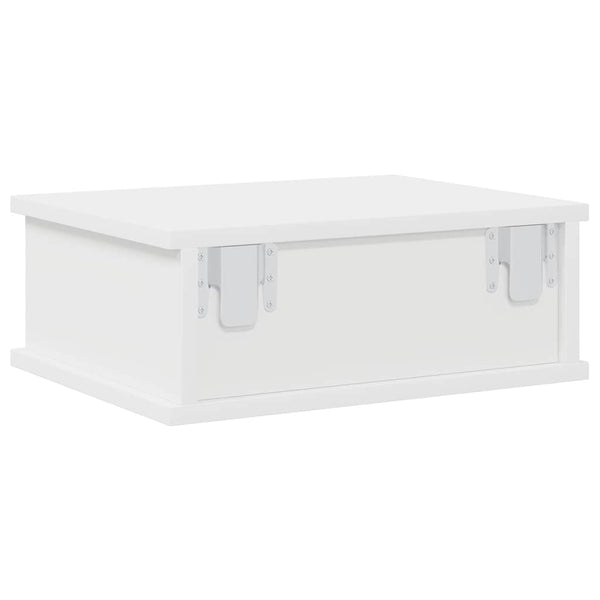 vidaXL Nightstand 2 pcs White 40 x 31 x 15 cm Engineered Wood
