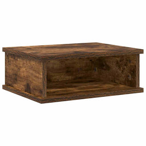 vidaXL Bedside Cabinet 2 pcs Smoked Oak 40 x 31 x 15 cm