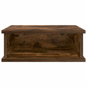 vidaXL Bedside Cabinet 2 pcs Smoked Oak 40 x 31 x 15 cm